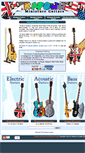 Mobile Screenshot of kapoww-miniature-guitars.com
